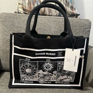 Zuhair Murad New Limited Edition Black small tote bag/purse.